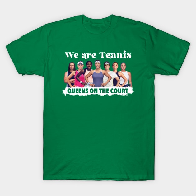 We are tennis T-Shirt by BAJAJU